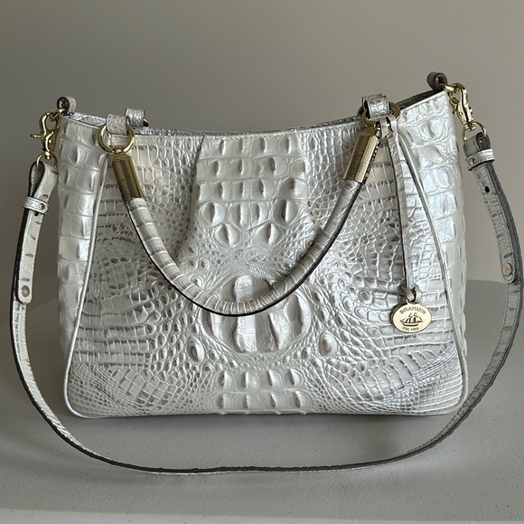 Ruby Satchel Melbourne Brahmin Handbag - Picture 3 of 15